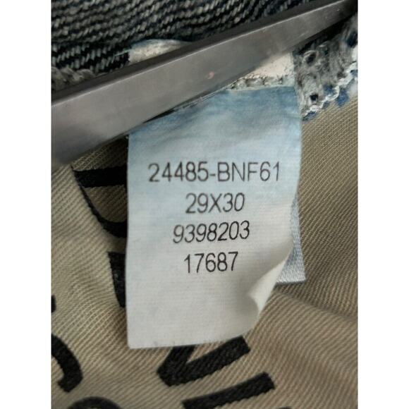 Bonobos Jeans Men's Size 29x30 Mid Rise Medium Wash Straight Leg Organic Cotton - Picture 8 of 12